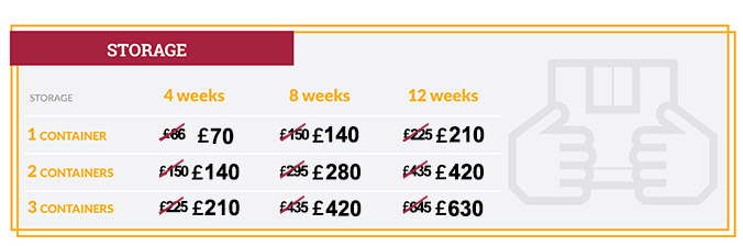 We Charge Less for Domestic and Business Storage in St John's Wood